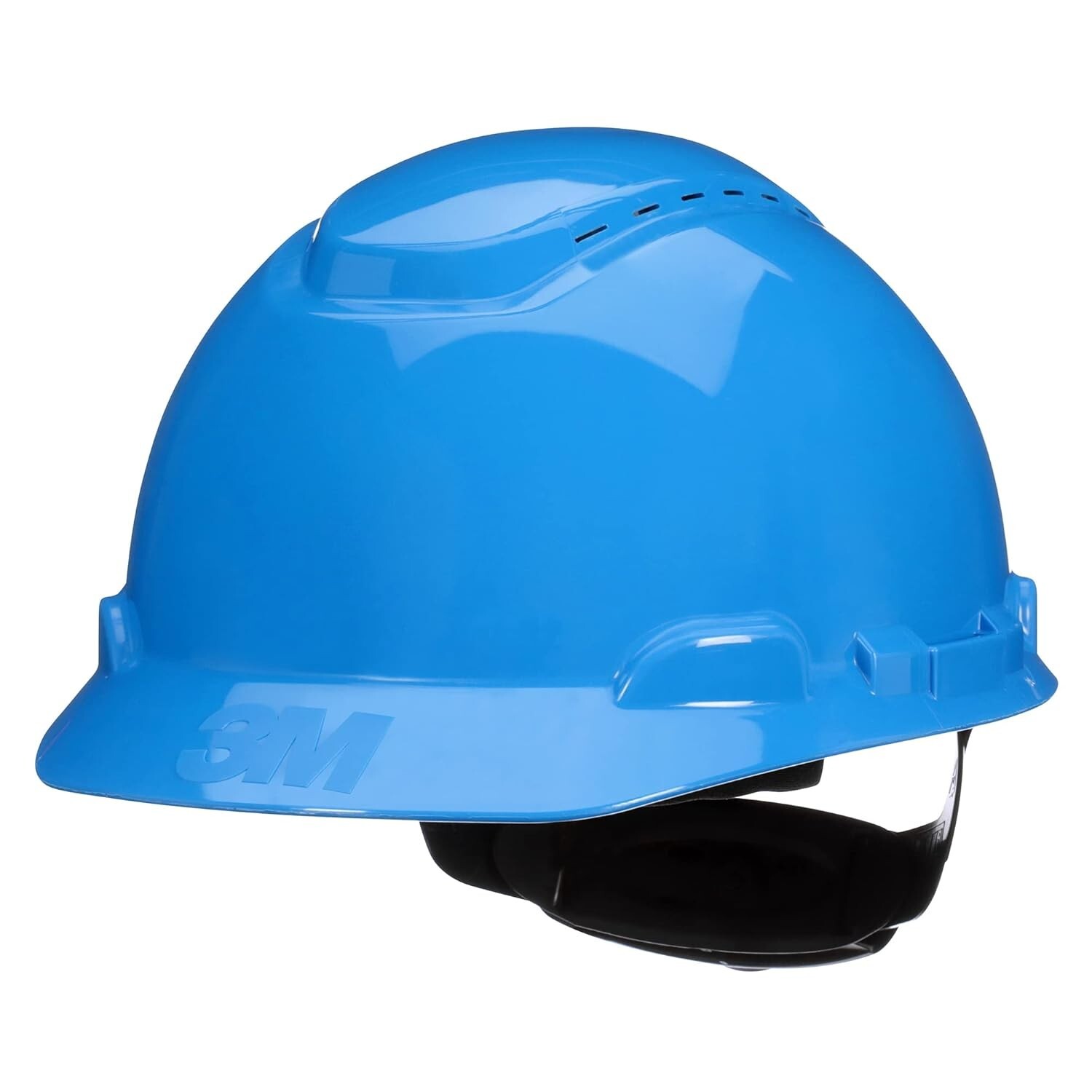 SecureFit H-Series Hard Hats H-700 Vented Cap with UV Indicator 4-Point Pressure