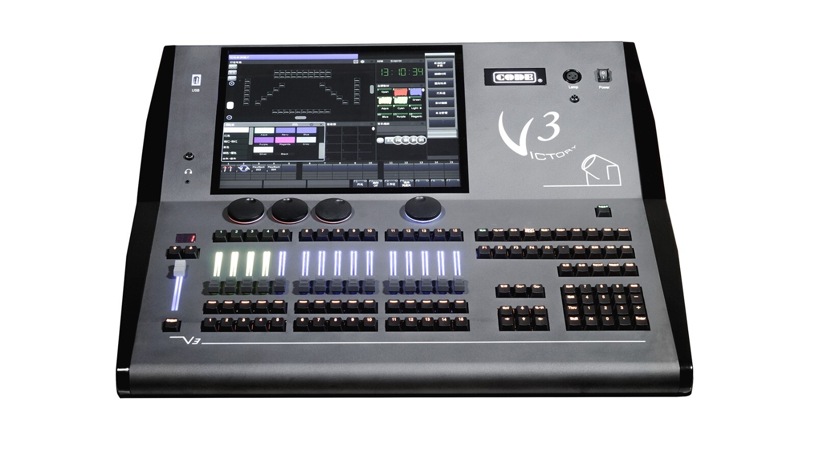 professional DMX controller dmx512 console for stage dj show studio /case