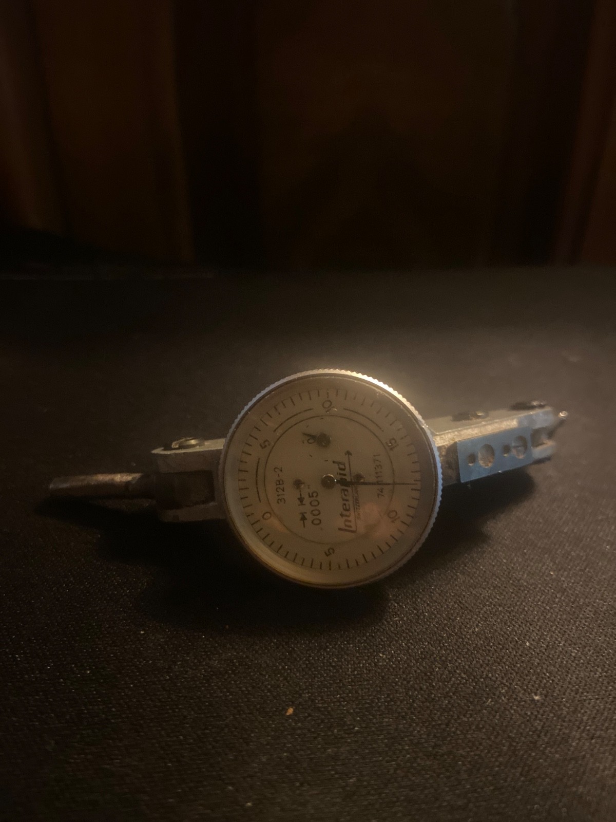 Interapid 312B-2 Dial Test Indicator .0005", Swiss Made