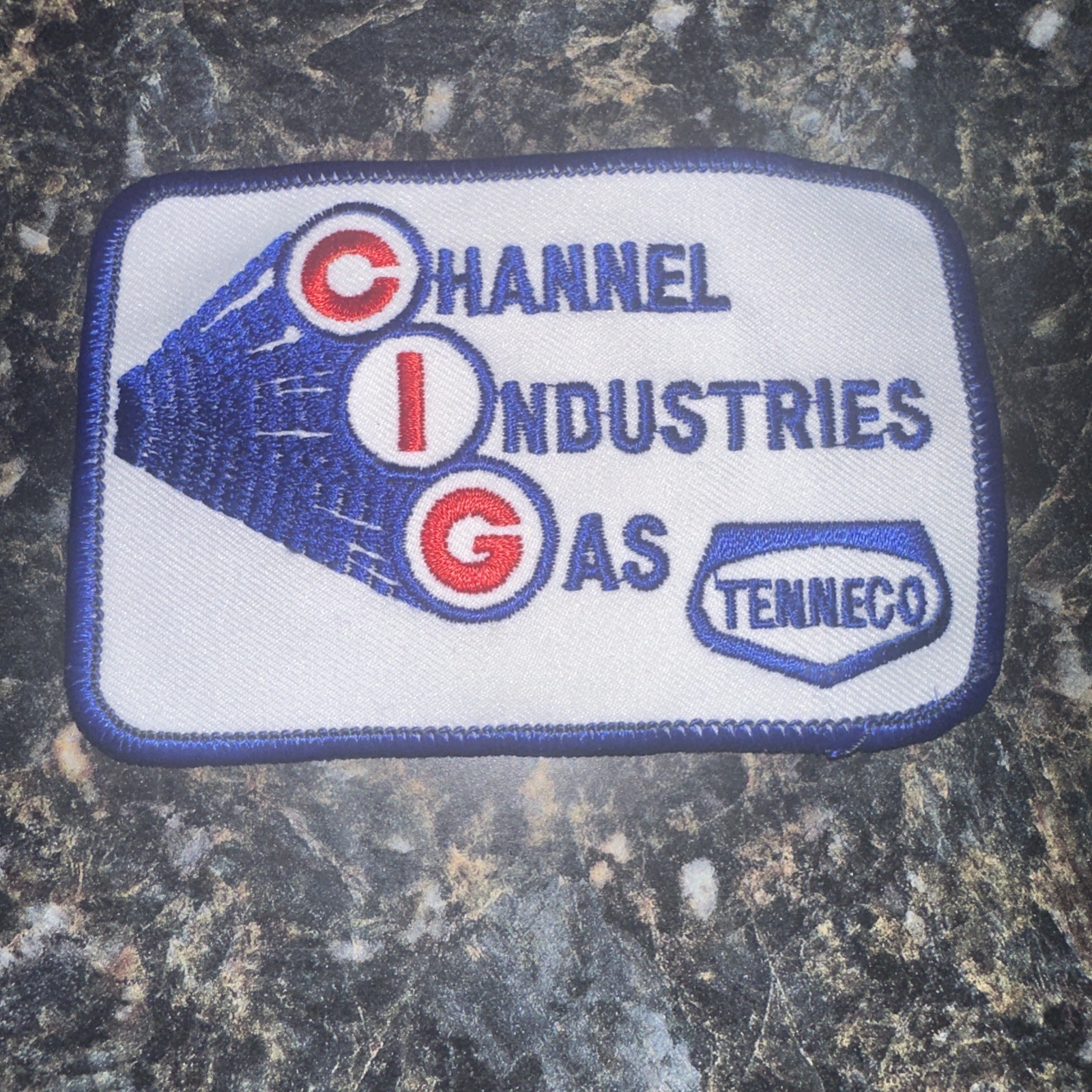 Tenneco Motor Oil Gas Patch Sew On Vintage Large Patch