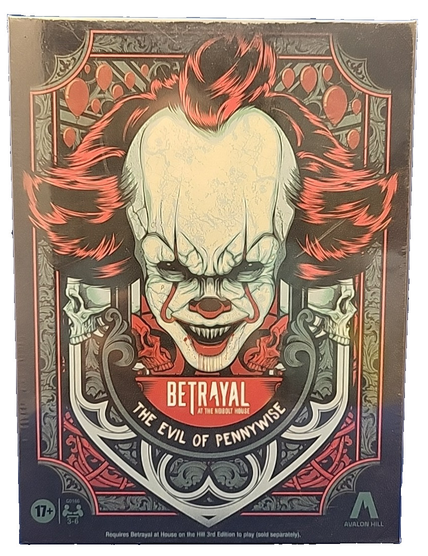 Avalon Hill - Betrayal at the Neibolt House: The Evil of Pennywise Expansion