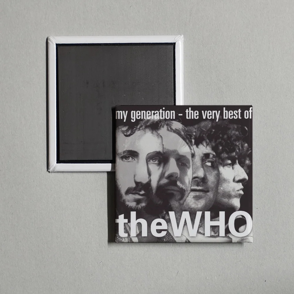 The Who - The Very Best Of Album Cover Locker Fridge Magnet