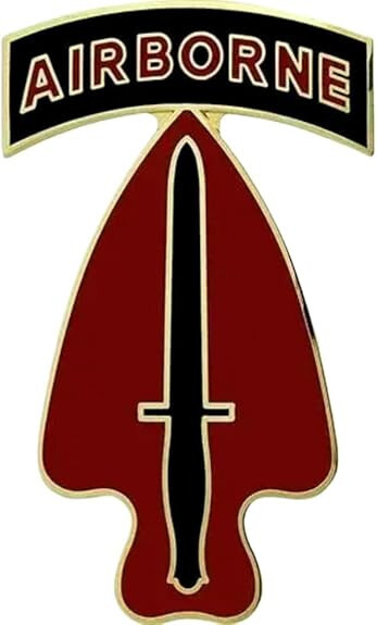 US SPECIAL FORCES COMMAND IDENTIFICATION BADGE ASU POCKET INSIGNIA Device PIN