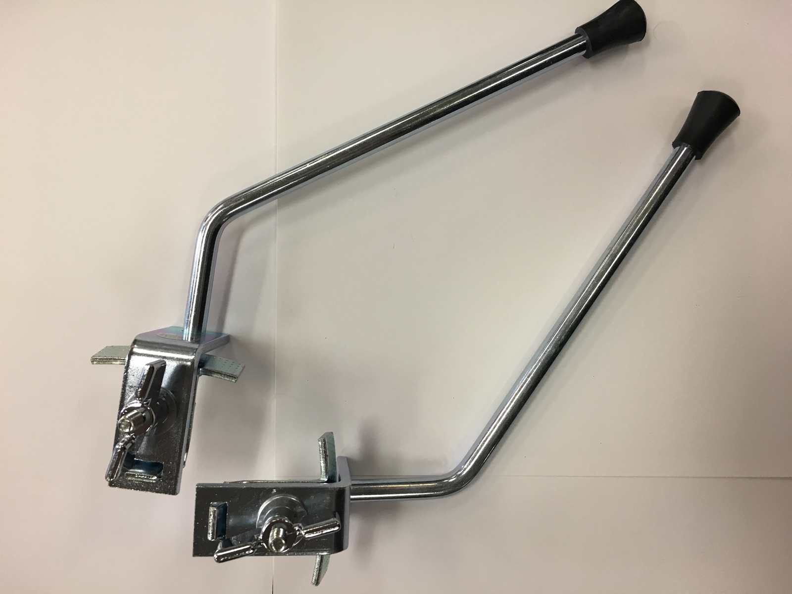 DANMAR Percussion Products - BASS DRUM SPURS Clamp on Rim, Vintage Style, Pointe