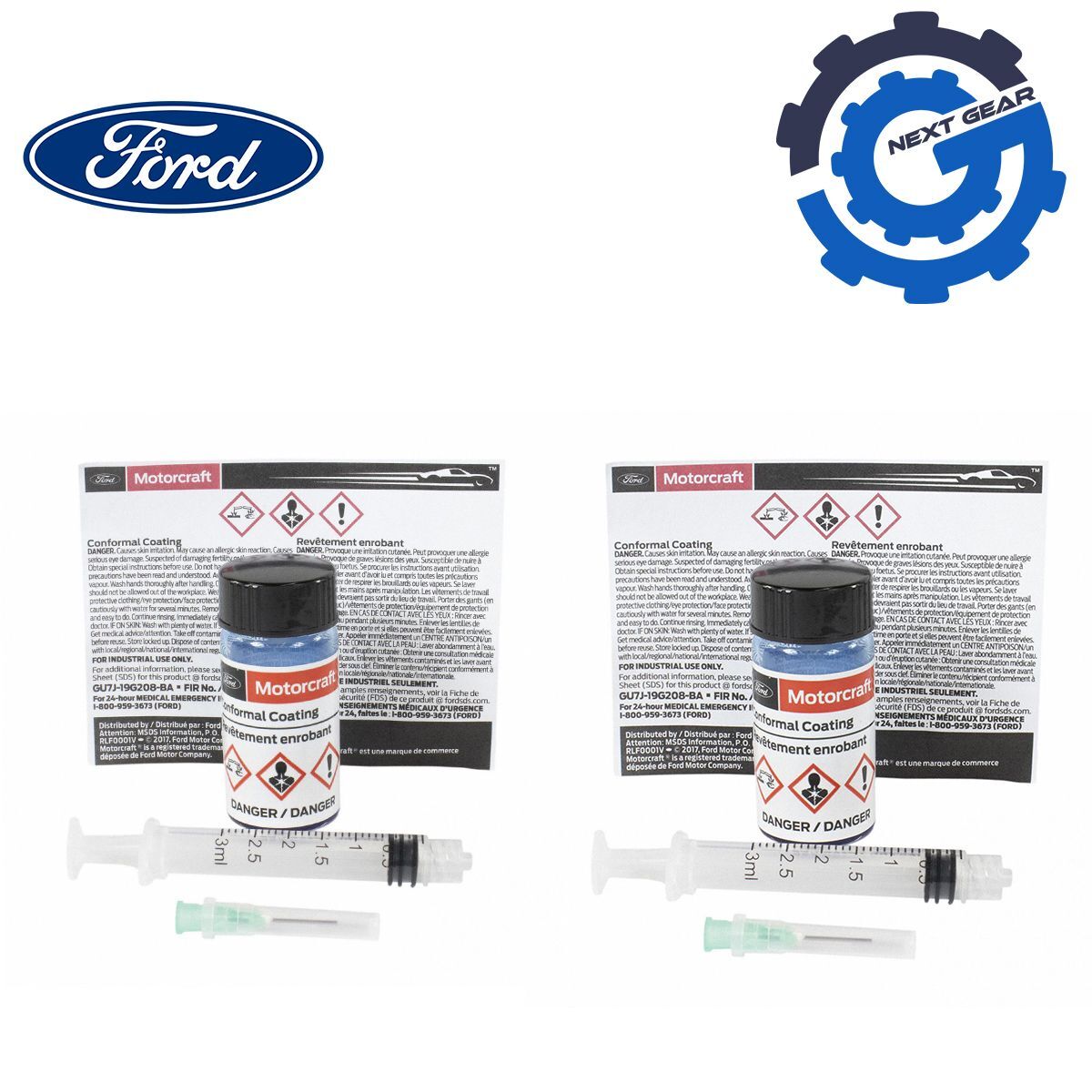 New OEM Motorcraft Anti Seize Corrosion Coating XL21 Pack of 2 5509457