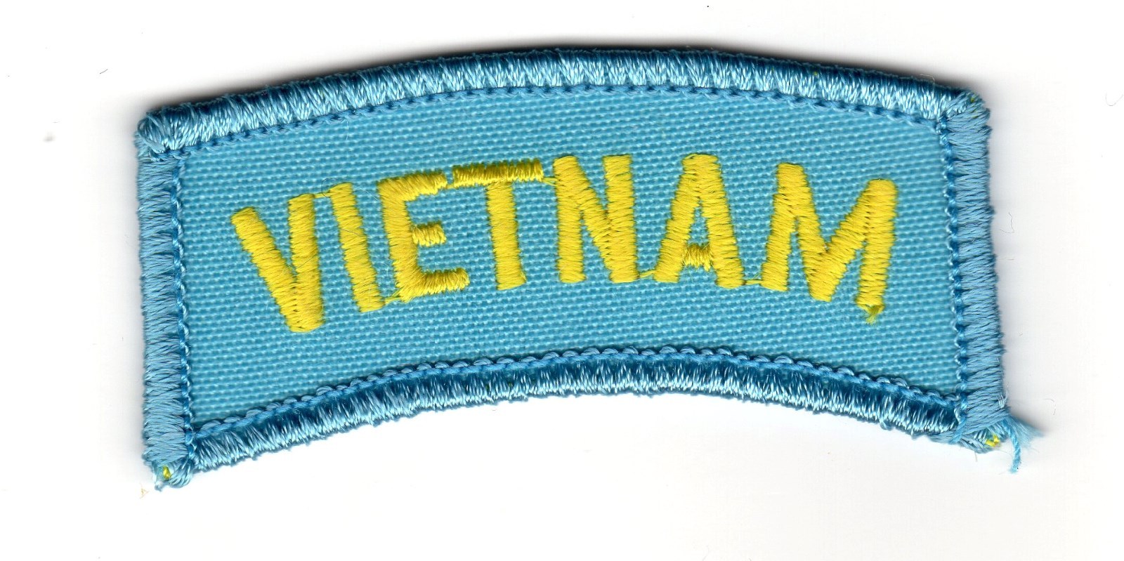 Vietnam Tab Yellow/Teal BC Patch Cat No M0605
