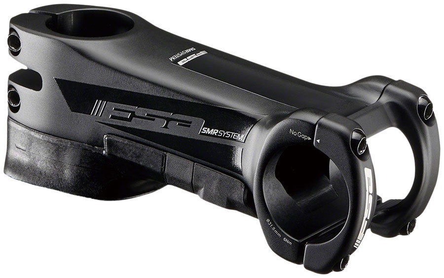 Full Speed Ahead NS SMR Stem - 90mm, 31.8mm Clamp, -6, 1 1/8", Alloy, Black