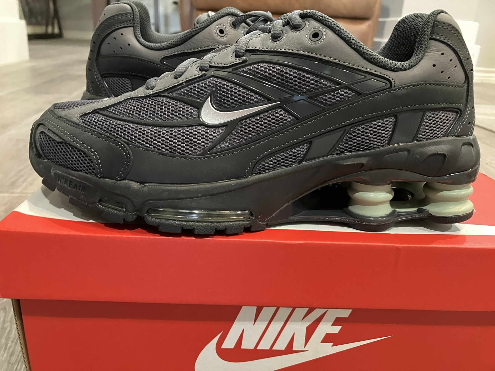 Nike Shox Ride 2 Iron Grey & Anthracite - HV2540-001 - BRAND NEW - Mens 7.5