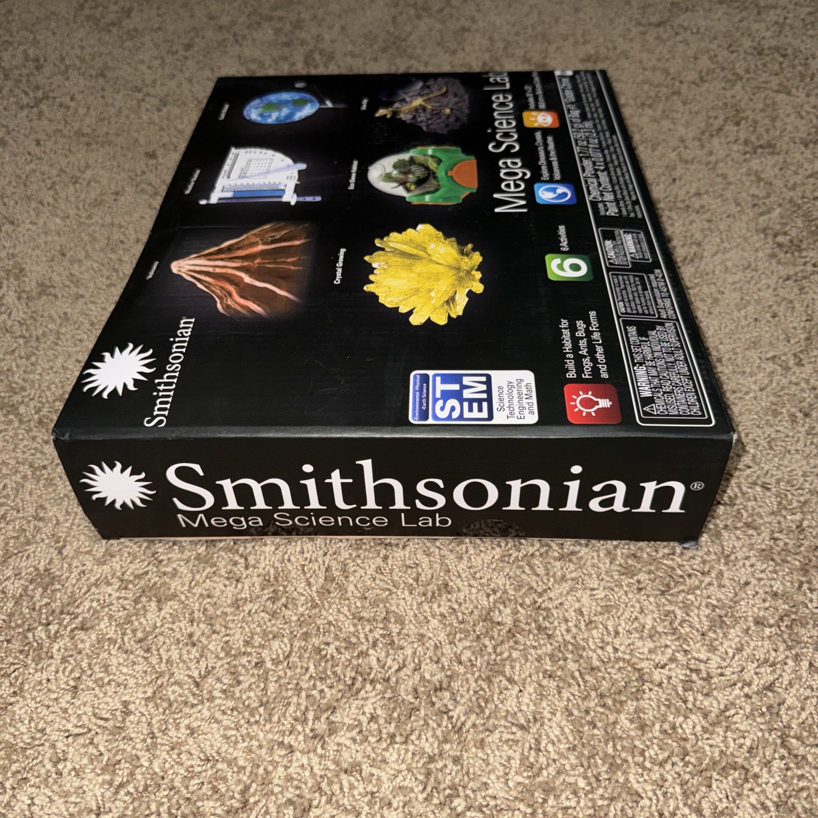 Smithsonian Mega Science Lab Kit Set 6 Activities SEALED NEW