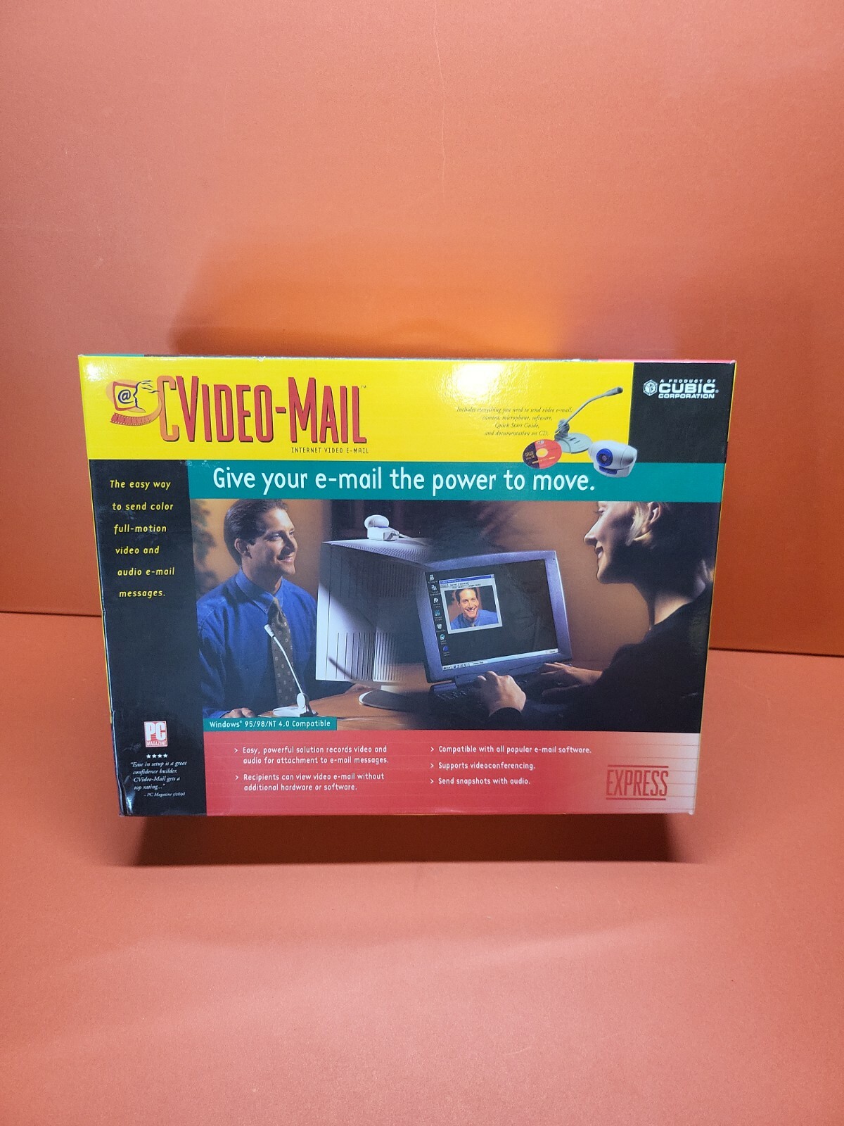 Vintage Cubic Corporation CVideo-Mail Internet Video E-mail   ~ New in Box