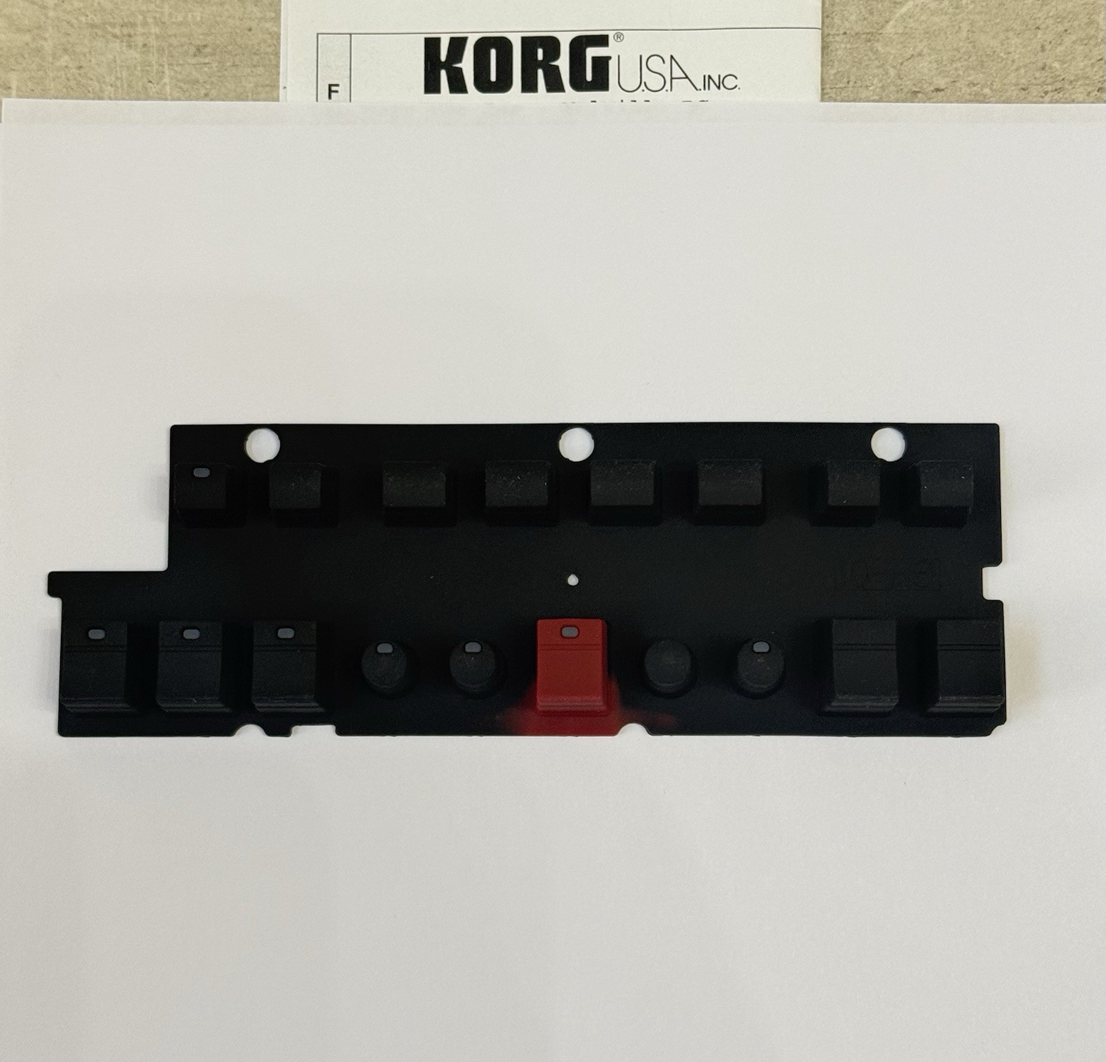 KORG PA700 Panel Button -CENTER- KORG ORIGINAL  PART