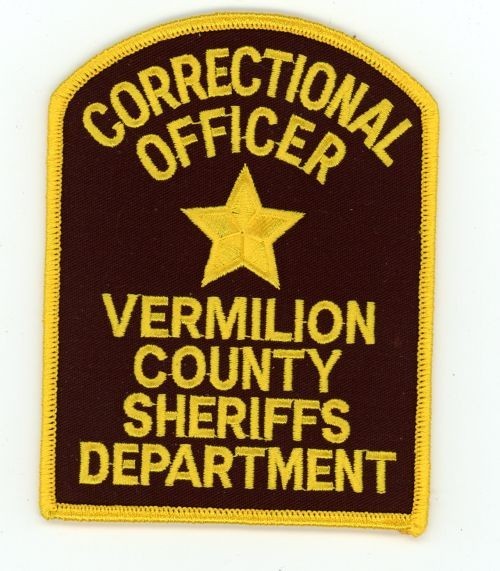 ILLINOIS IL VERMILION COUNTY SHERIFF CORRECTIONAL OFFICER SHOULDER PATCH POLICE