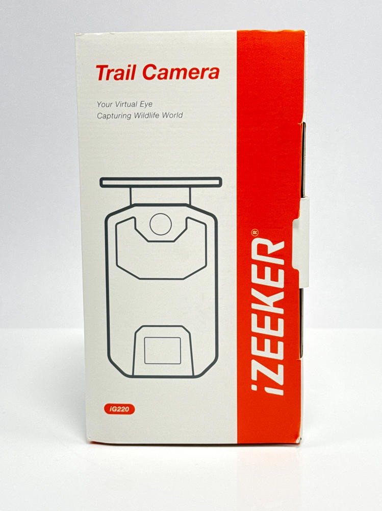 iZEEKER Solar Trail Camera 4K 48MP Night Vision Motion Activated IP66