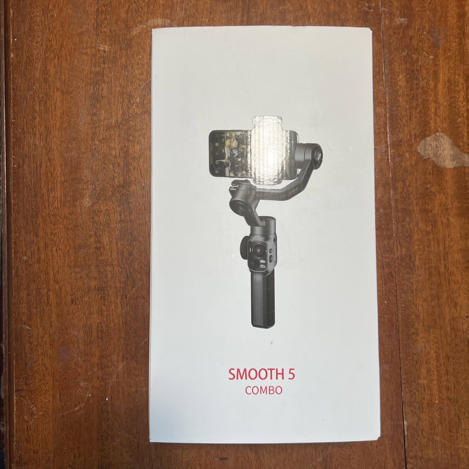 Zhiyun Smooth 5 Combo, 3-Axis Smartphone Gimbal Stabilizer Iphone Android Light