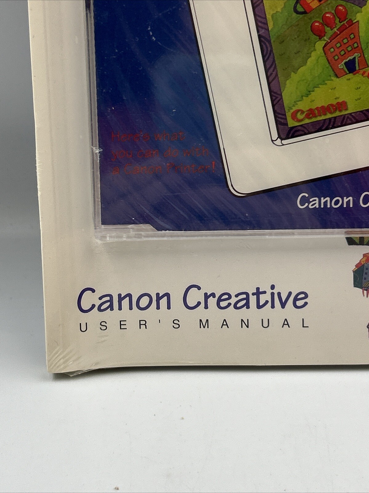 Canon Creative CD ROM For Windows Version 1.3 1995 and User's Mannual