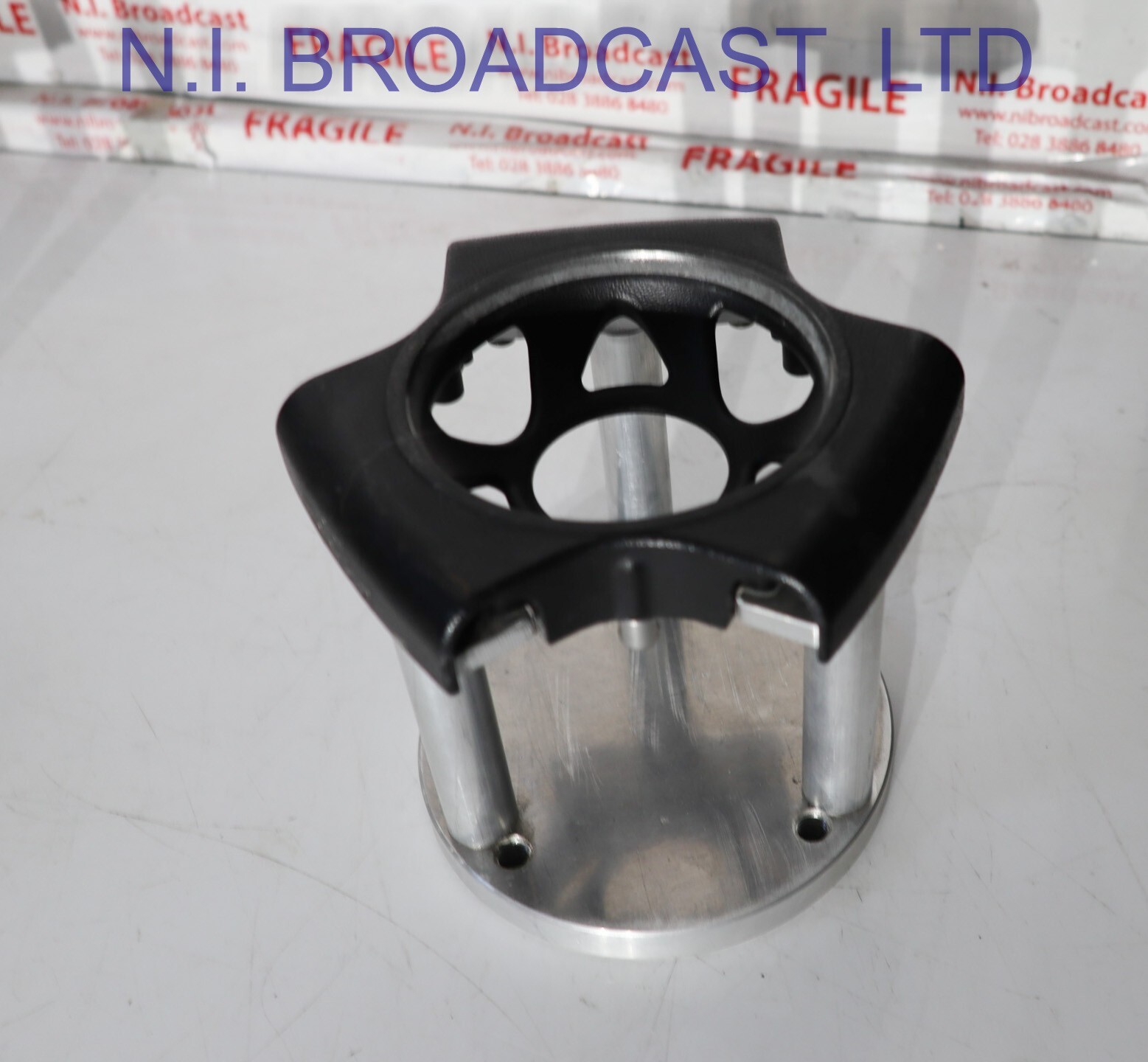 1x tripod pedestal flat base  to 100mm bowl adapter