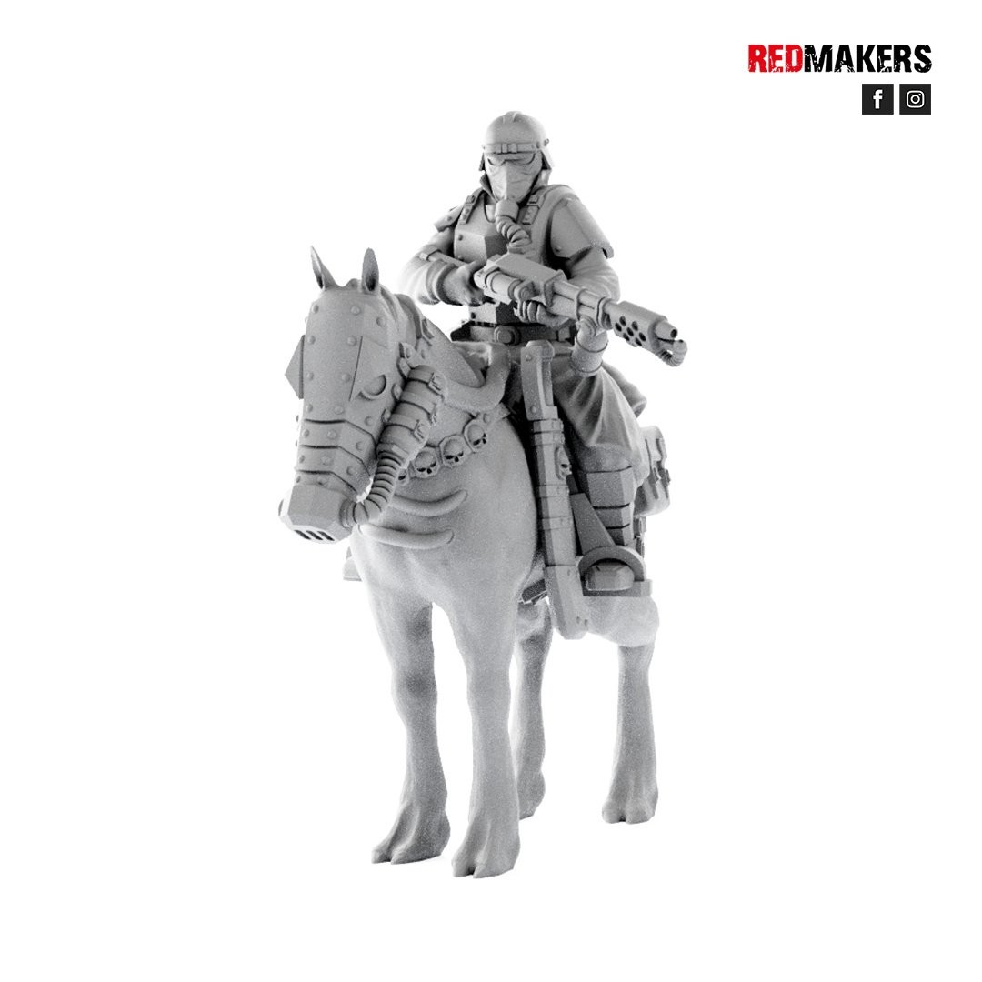 DEATH DIVISION CAVALRY FLAMER SET (5U)