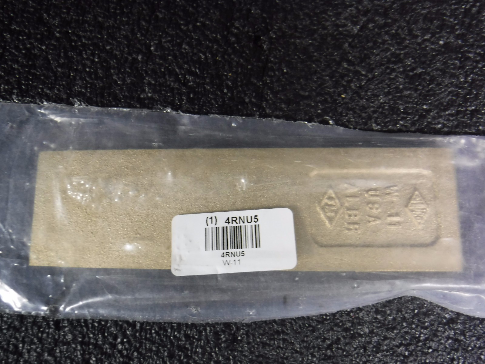AMPCO Flange Wedge, Nonsparking, 3/8 x 2 x 7 In,4RNU5(MG)