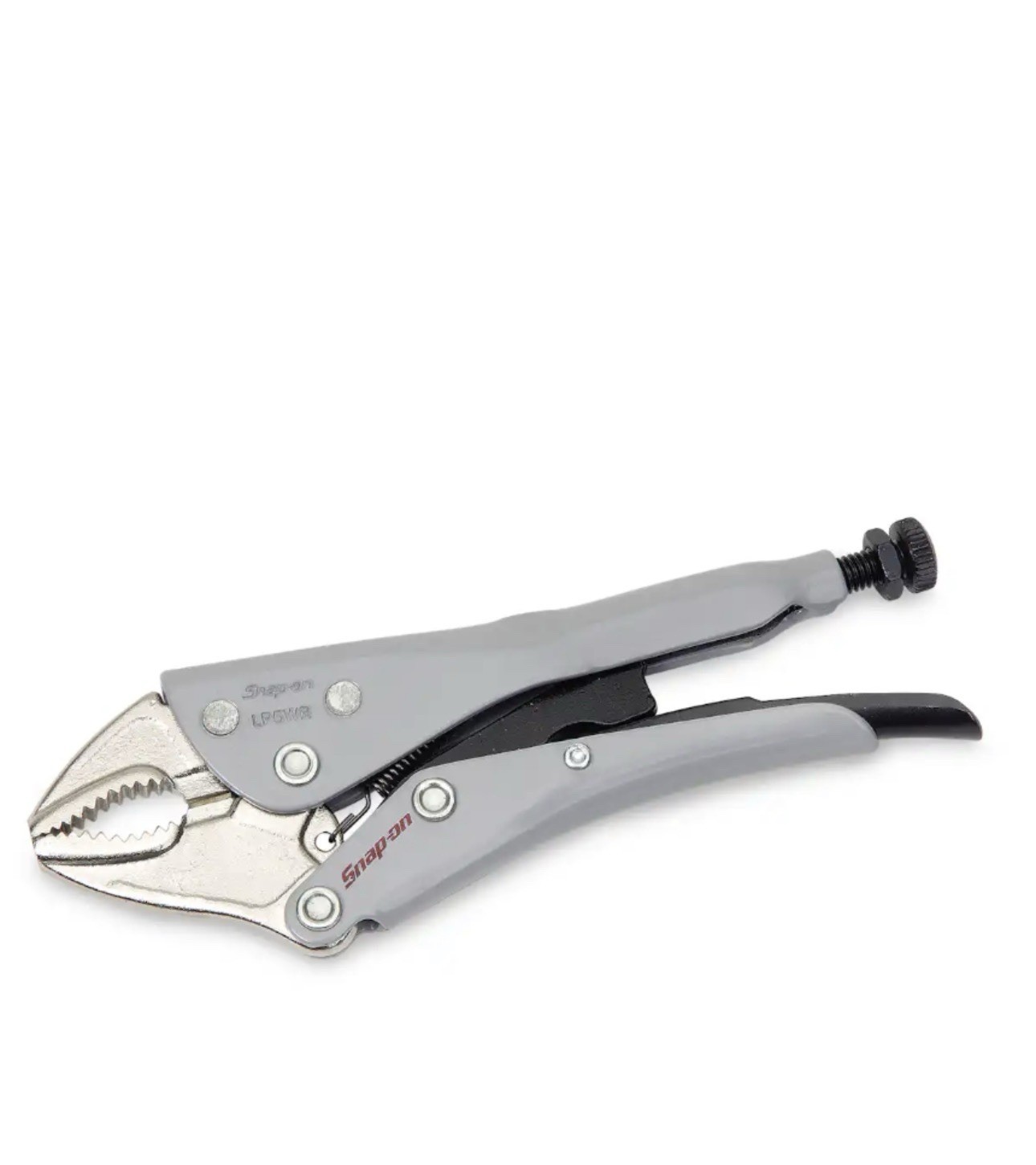 Snap On Curved Jaw with Cutter Locking Pliers NEW