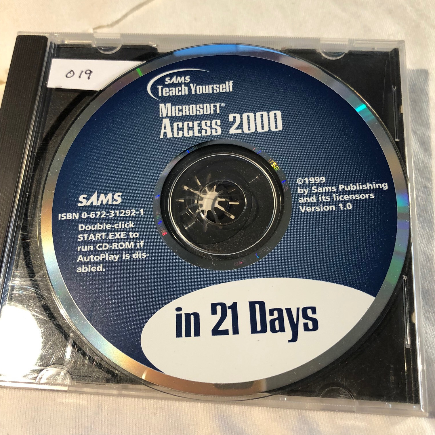 SAMS Access 2000 in 21 Days CD - Vintage Software