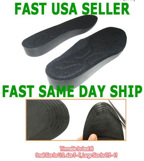 1 Inch Shoes lifts, Height lifts, Height Increasing Insoles, Shoe Pads, PU- IN1