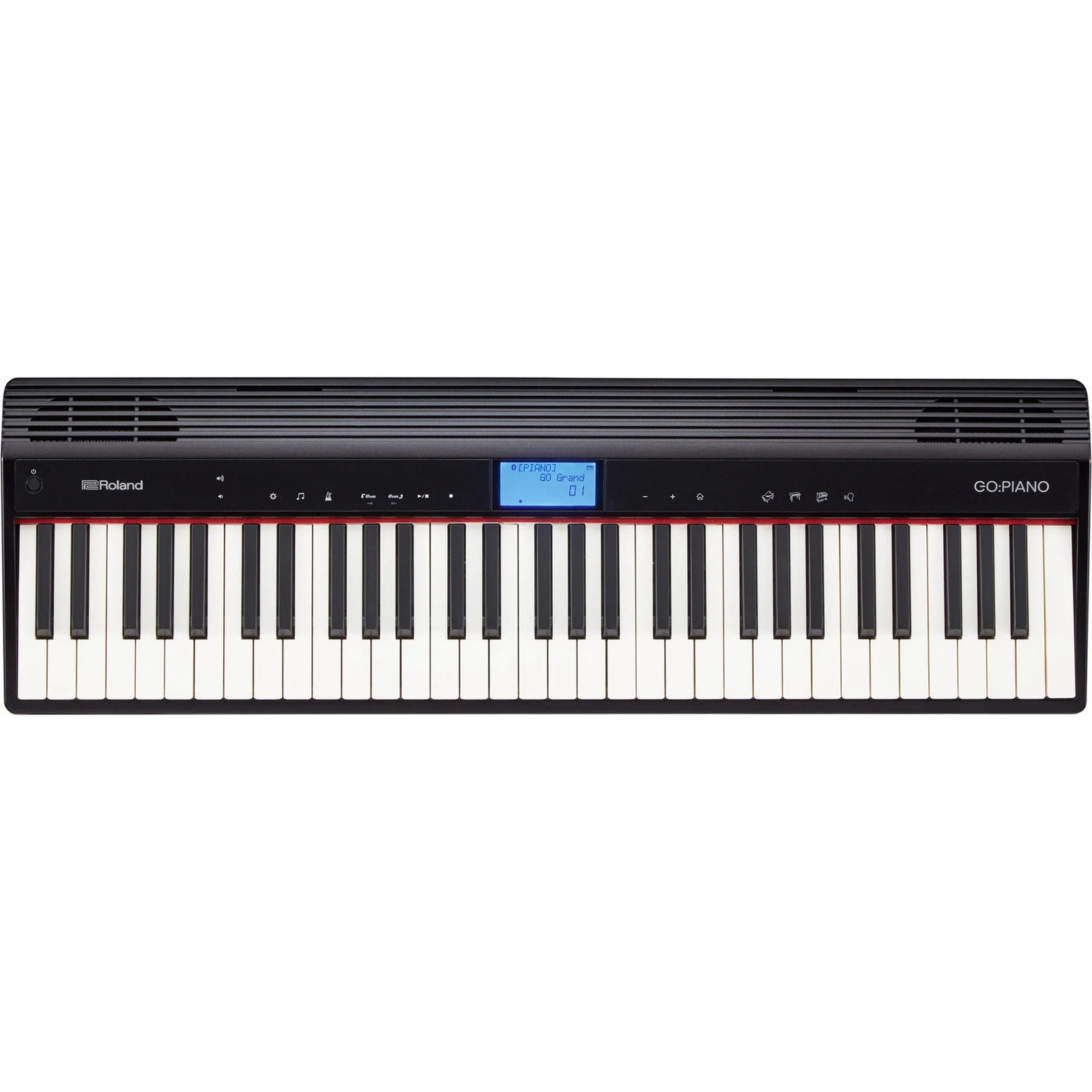 Roland GO:PIANO GO-61P Portable 61-Key Digital Piano with Bluetooth, Battery ...