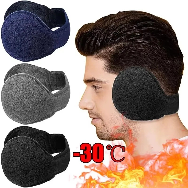 Ear Muffs Winter Ear warmers Fleece Earwarmer Men Women Behind the Head Band
