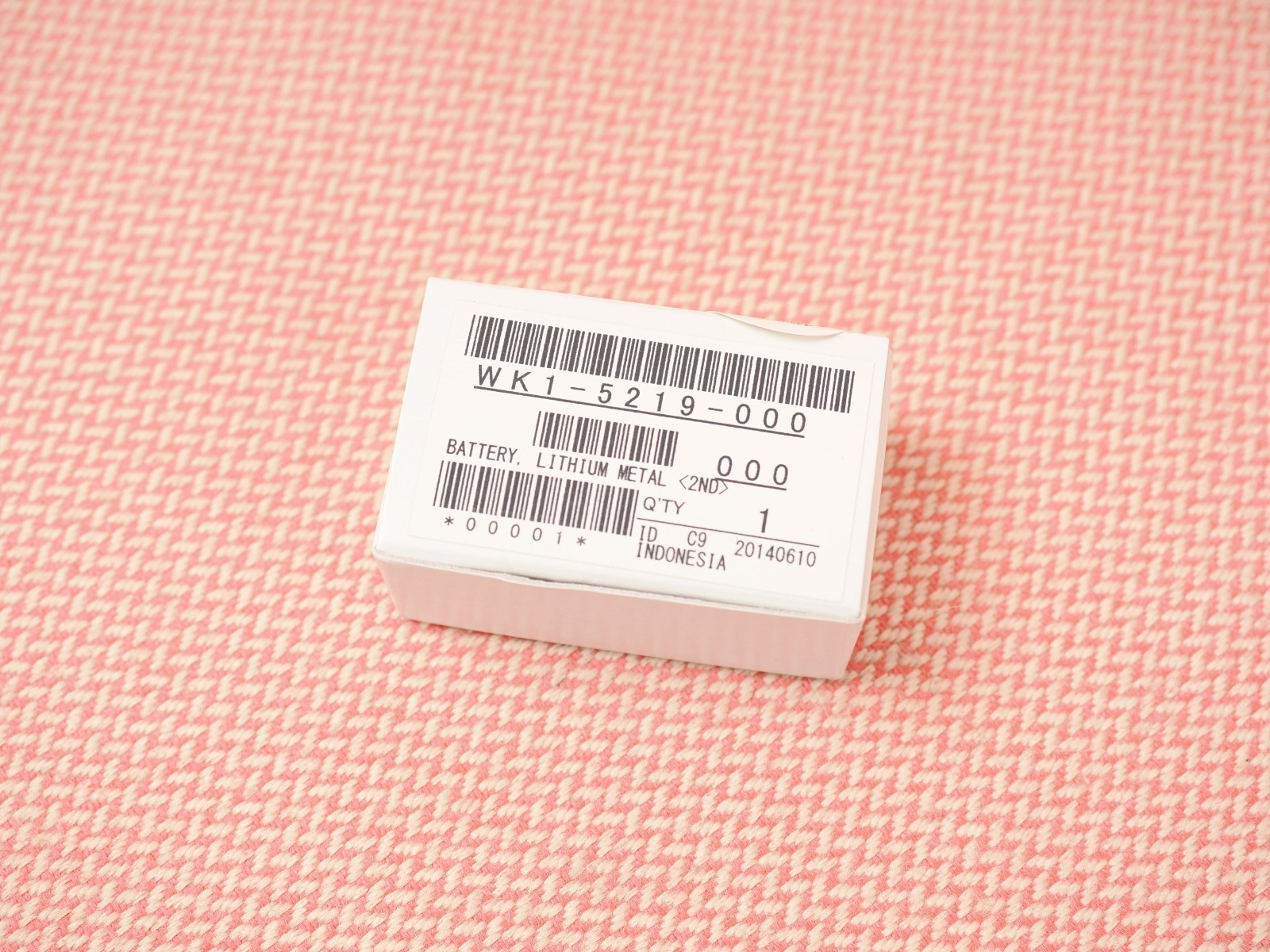 Canon WK1-5219-000 BATTERY LITHIUM METAL 2ND Internal Battery For Canon XF305