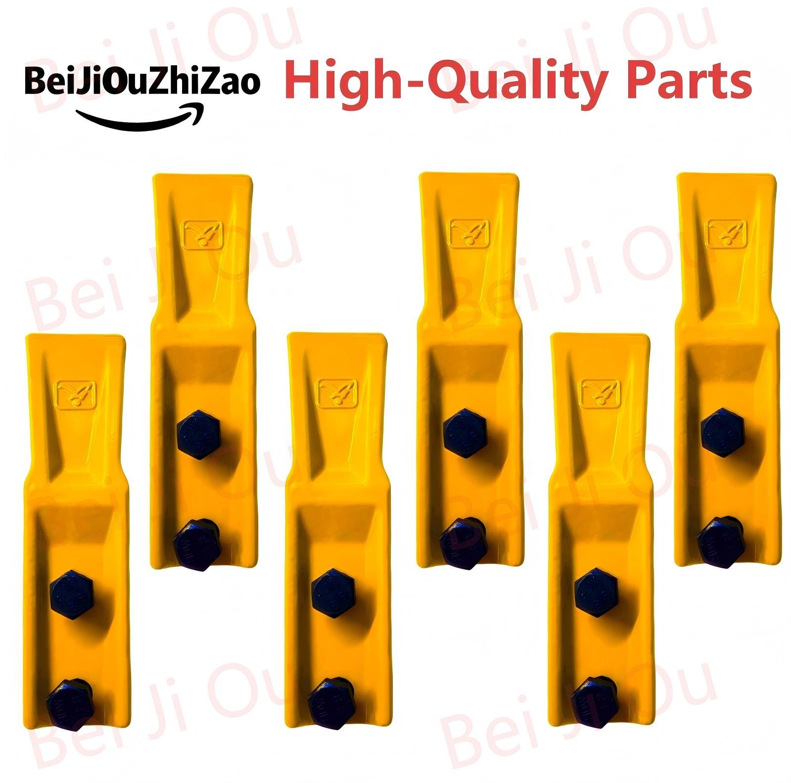 Bucket Teeth with Nuts for Mini Excavator Bucket USA Stock Brand NewX6