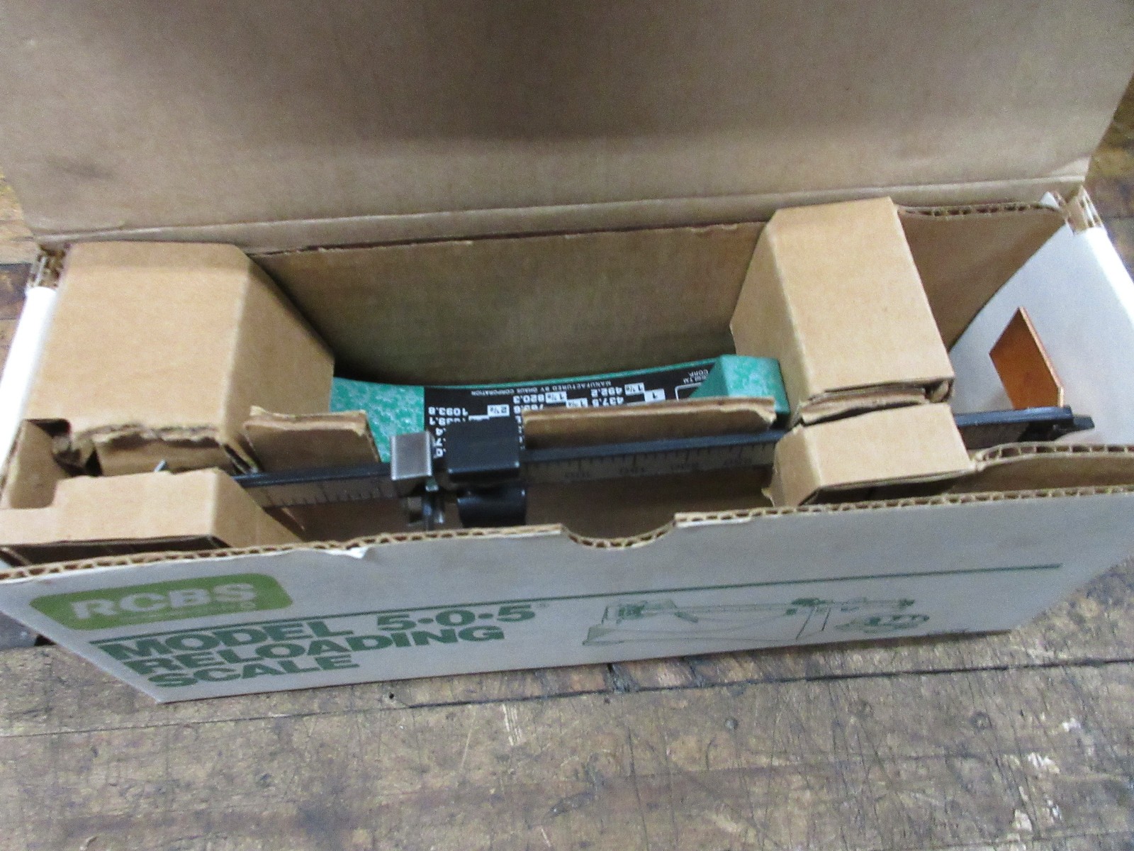 RCBS 5-0-5 RELOADING SCALE 09071