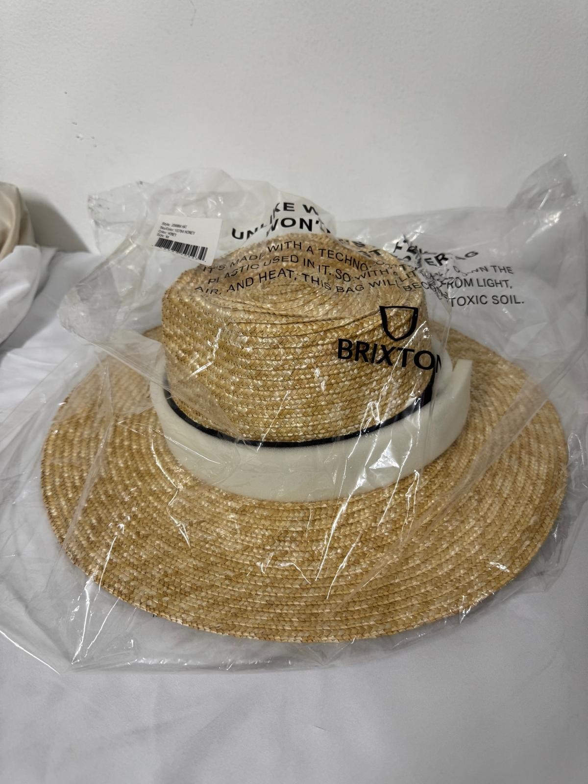Brixton Women's Joanna Straw Hat HONEY 10784