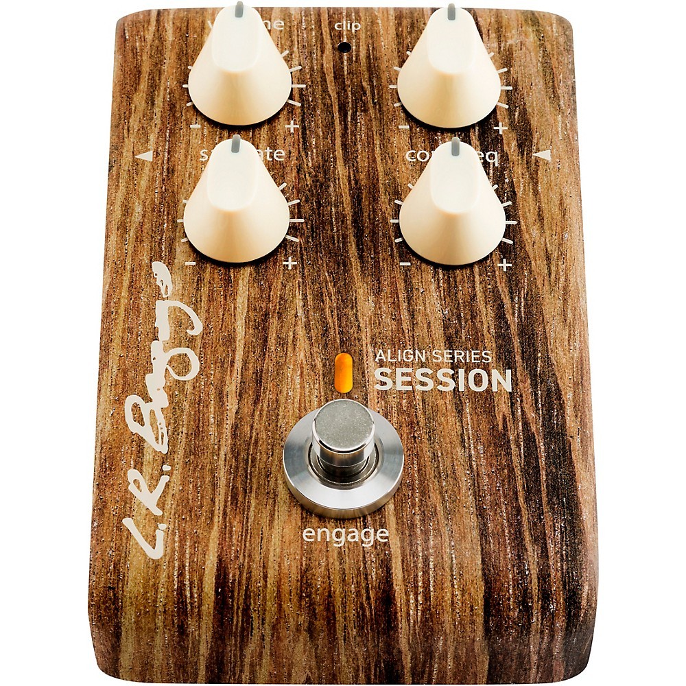 LR Baggs Align Session Acoustic SaturationCompressorEQ Effects Pedal