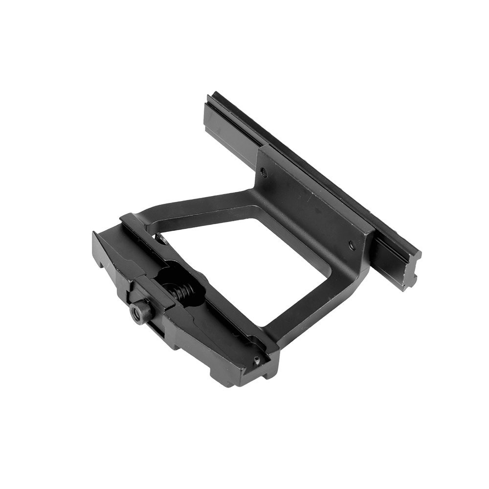 Tactical Quick Detach Side Rail Lock Scope Mount Base 20mm Picatinny Rail