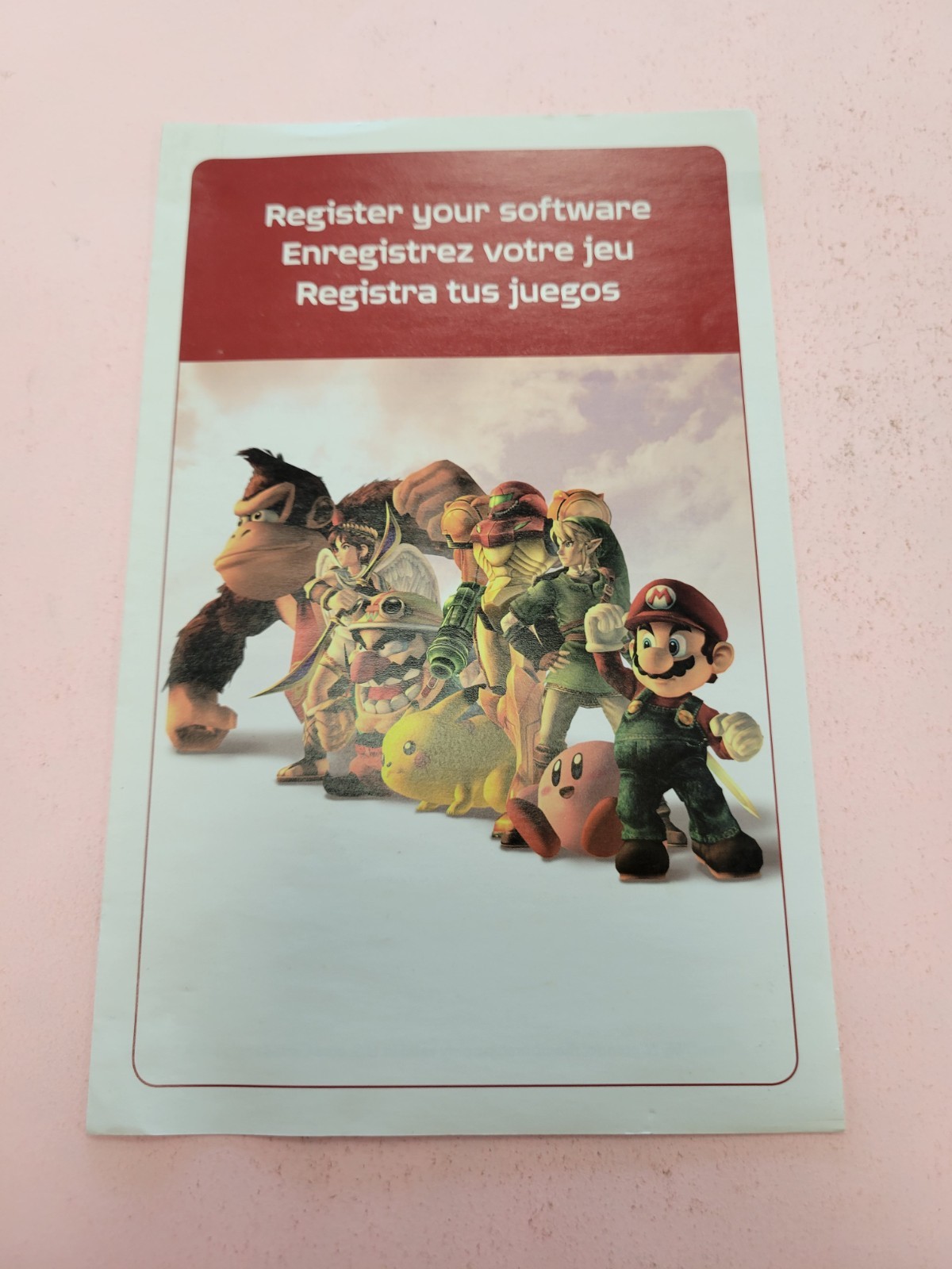 Nintendo Club Wii INSERT ONLY Authentic