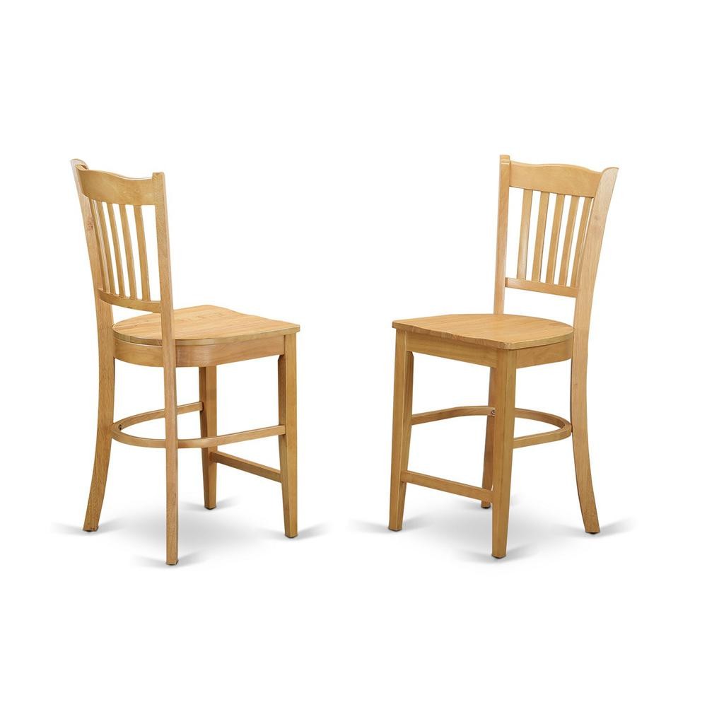 5 PC counter height pub set - Kitchen Table and 4 bar stools.
