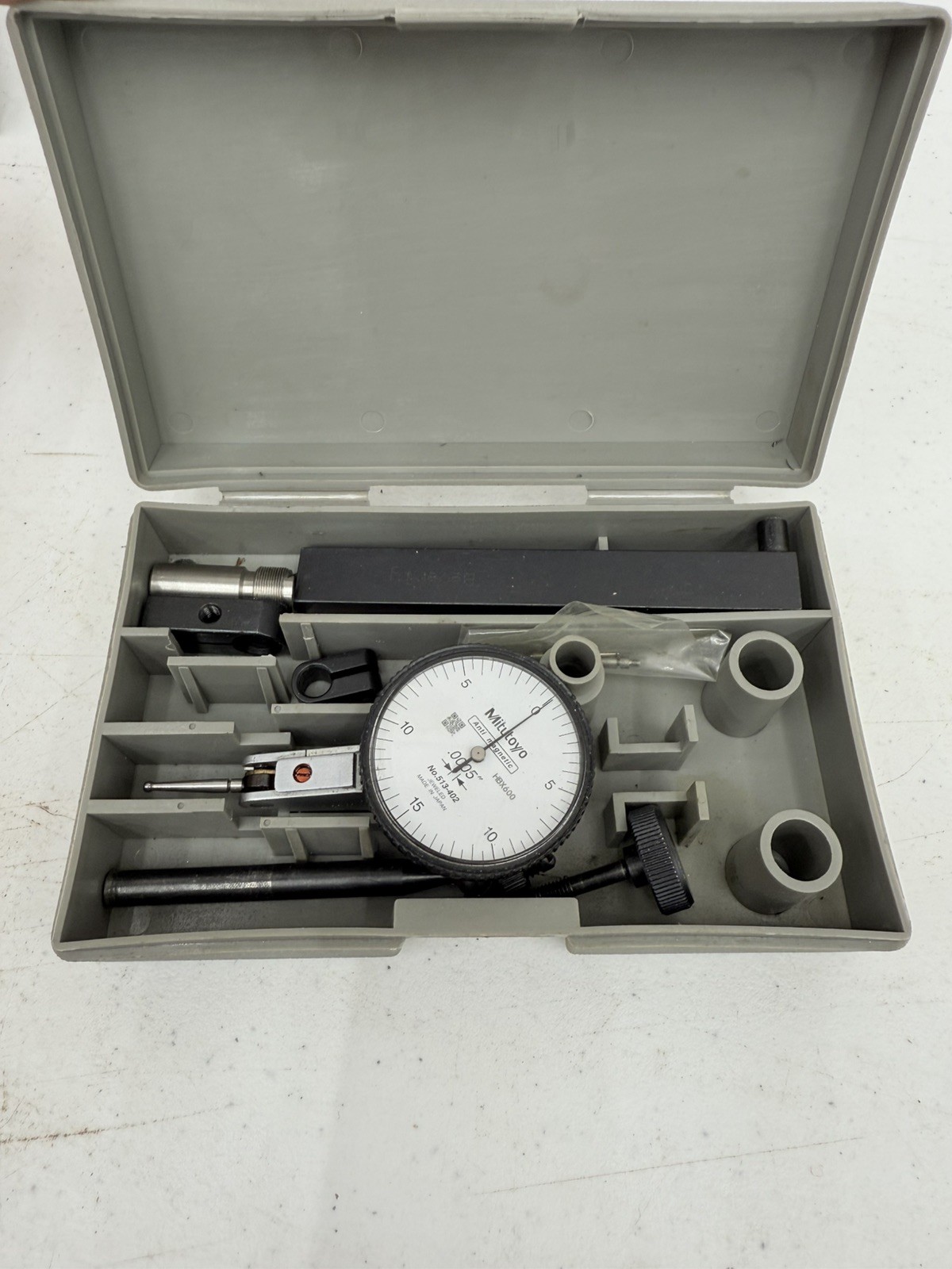 Mitutoyo 513-402T Dial Test Indicator .0005 Made In Japan