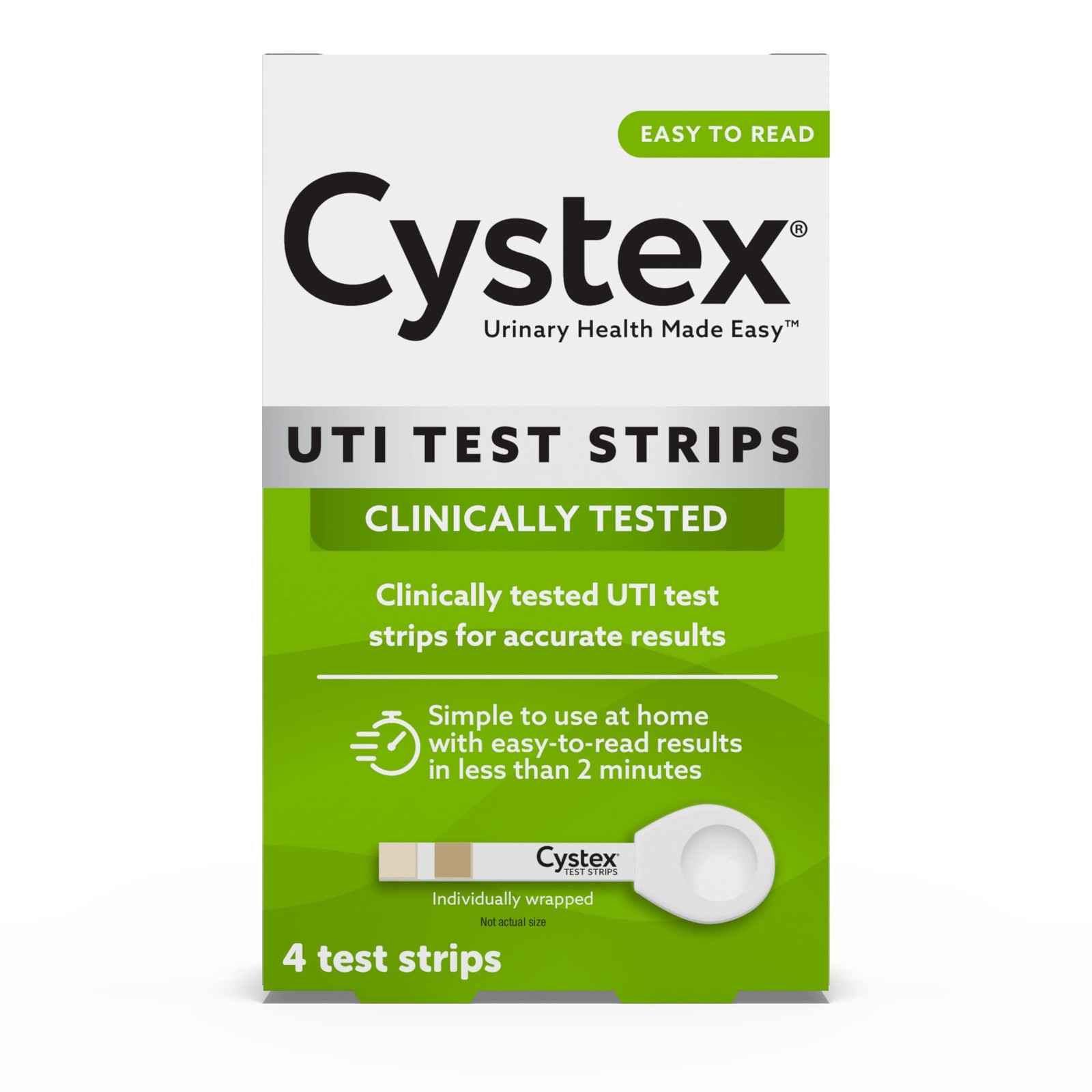 UTI Test Strips for Women & Men - at-Home Urinary Tract Infection Test with F...