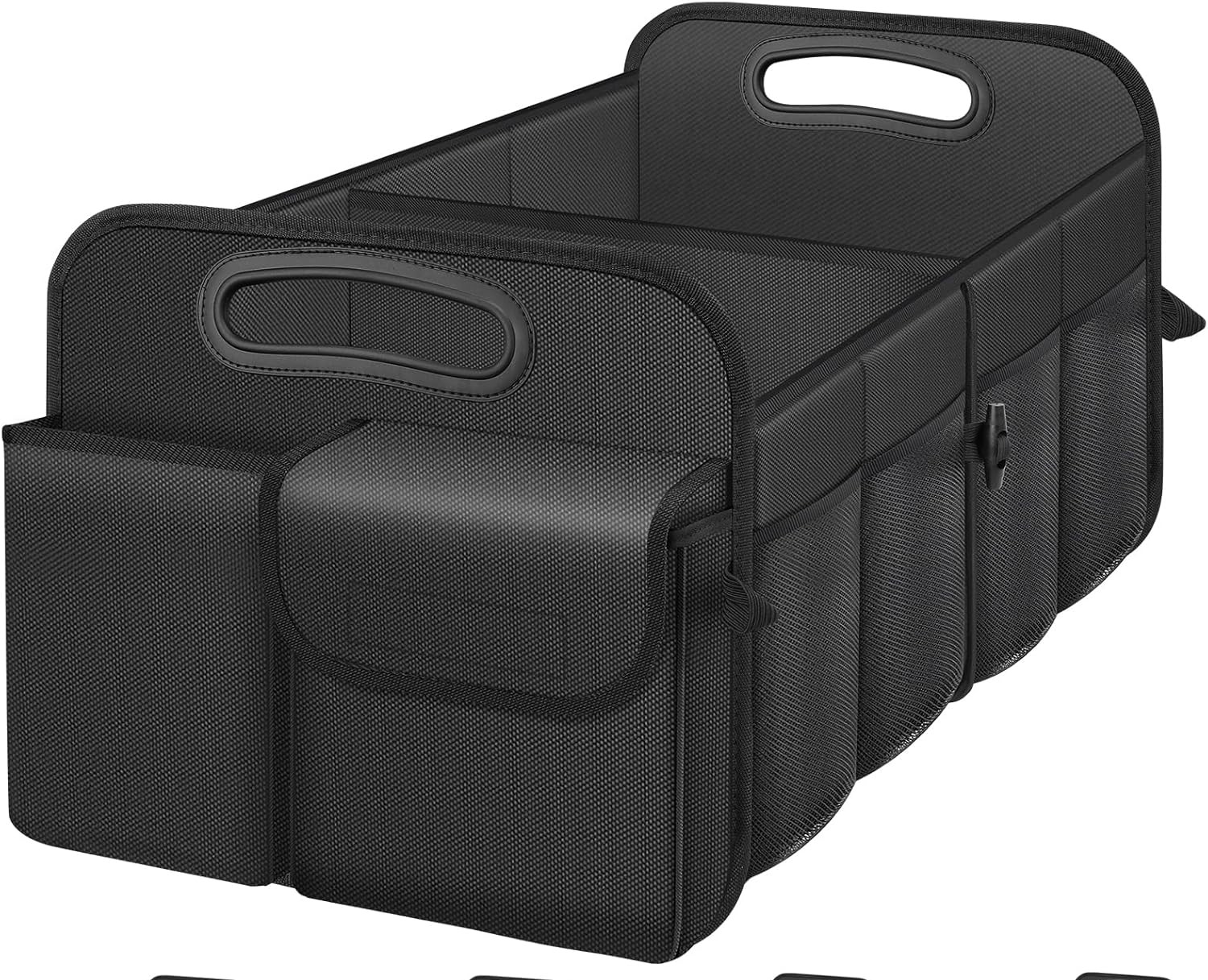 Car Trunk Organizer Large Capacity Waterproof Collapsible for SUV Sedan Jeep Car