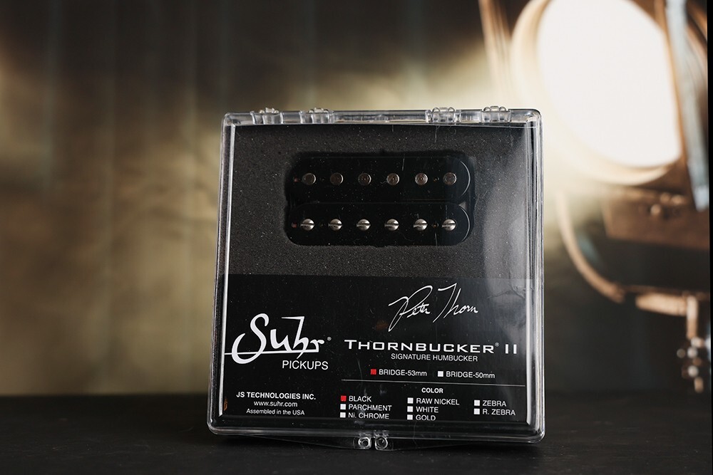 SUHR Thornbucker II Bridge Lead 53mm Humbucker Pickup BLACK Pete Thorn