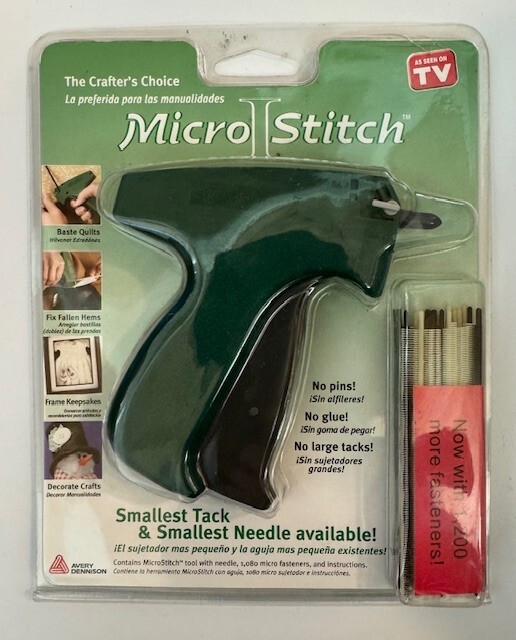 As Seen On Tv Micro Stitch w/over 1200 Fasteners  Ships FREE in the USA