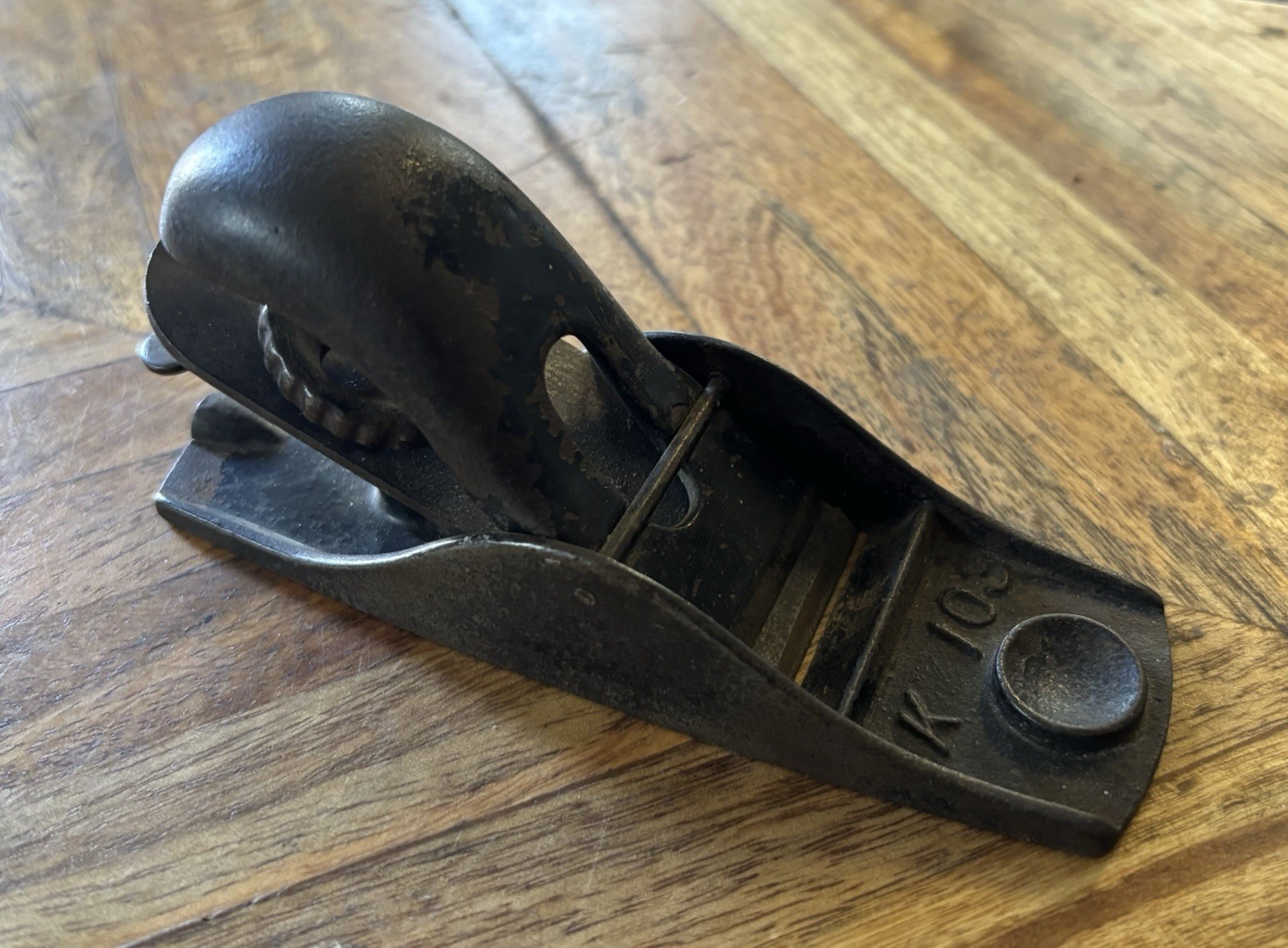 Keen Kutter K103 Small Wood Lever Adjusting Block Plane Stanley OEM