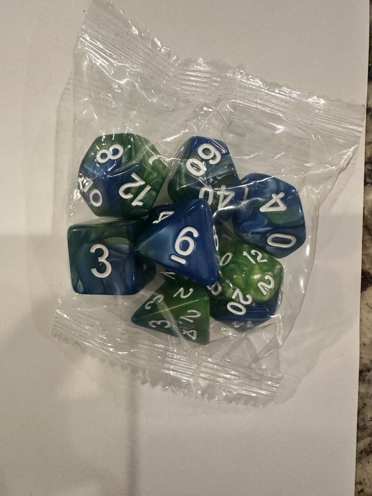D&D Dungeons &Dragon 35 Piece Polyhedral Dice Sets