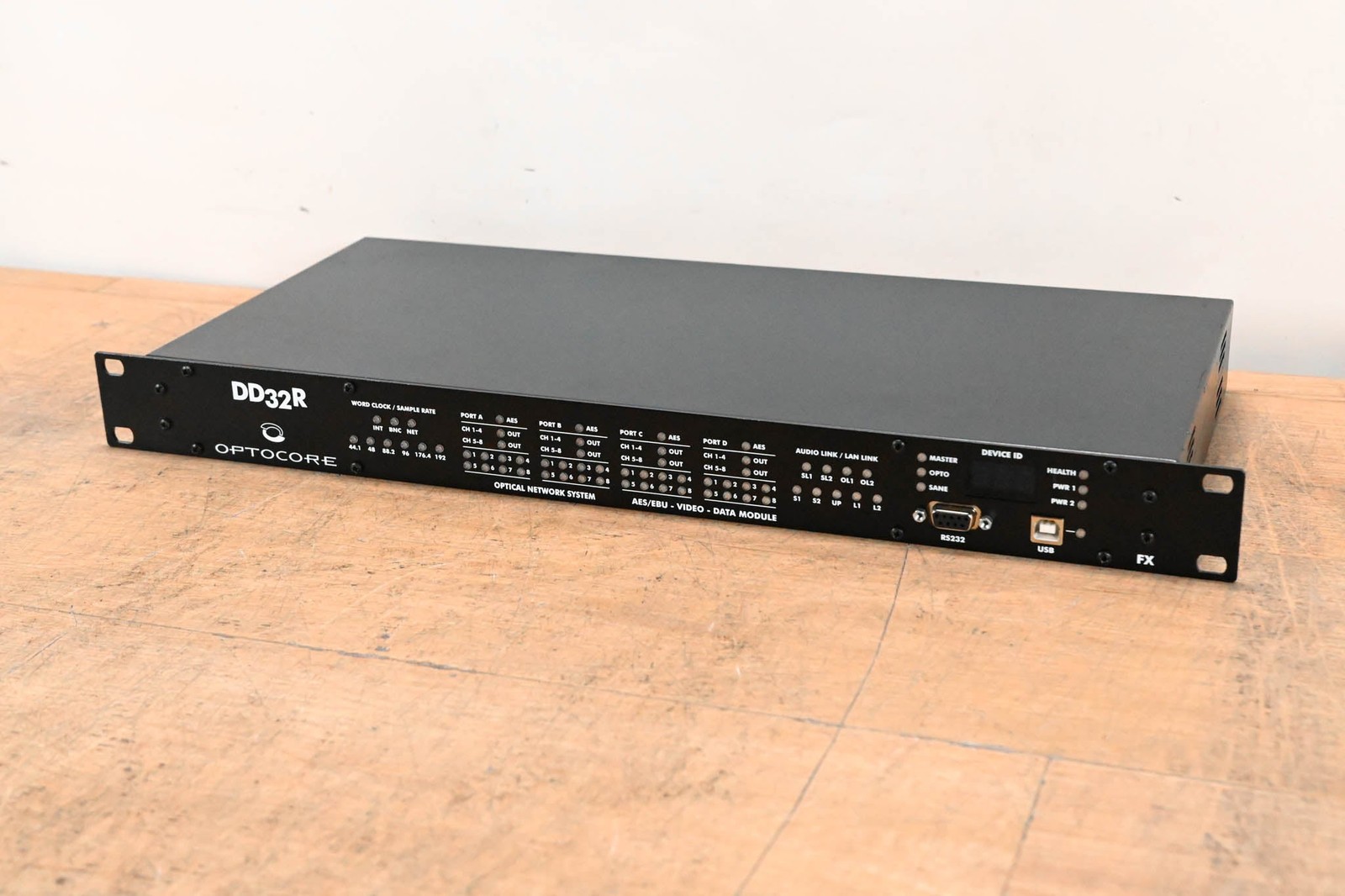 Optocore DD32R FX Network AES3 I/O Device CG01MNB