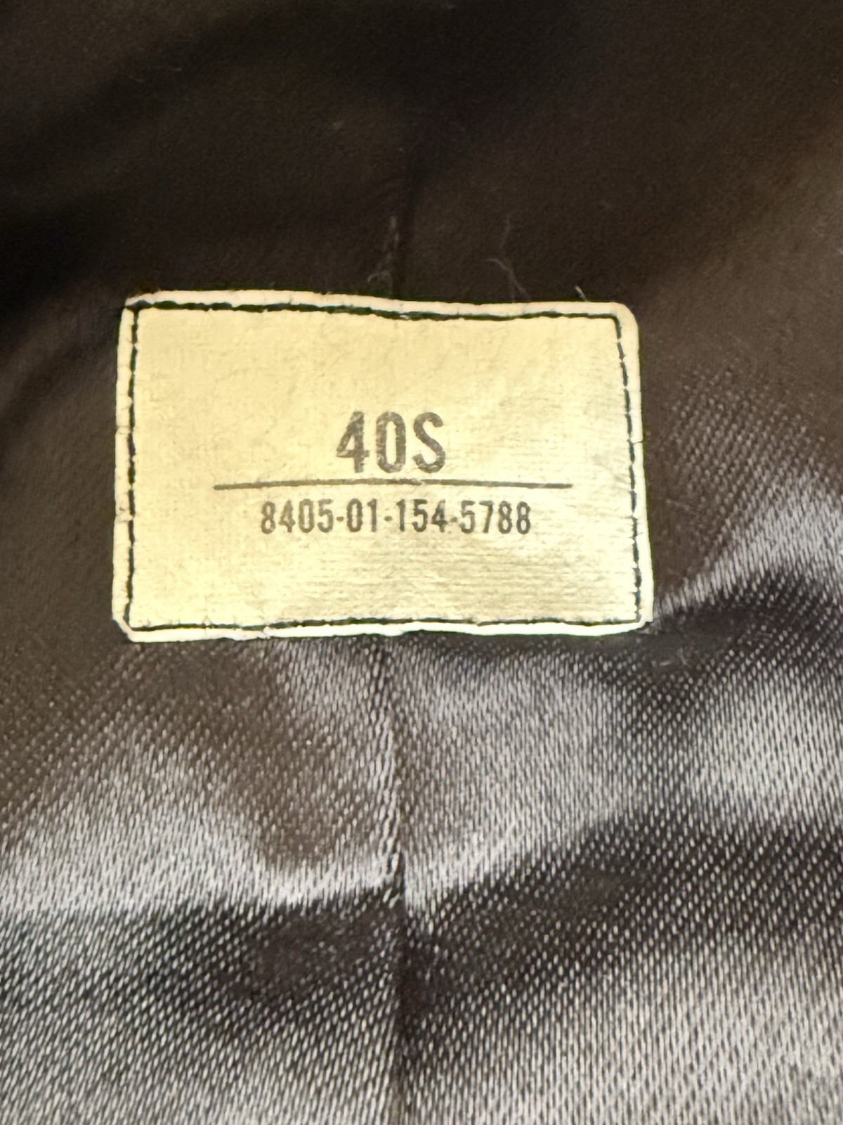 NAVY Collection Pea Coat Mens Black Size 40s CLEANEST BEAUTY