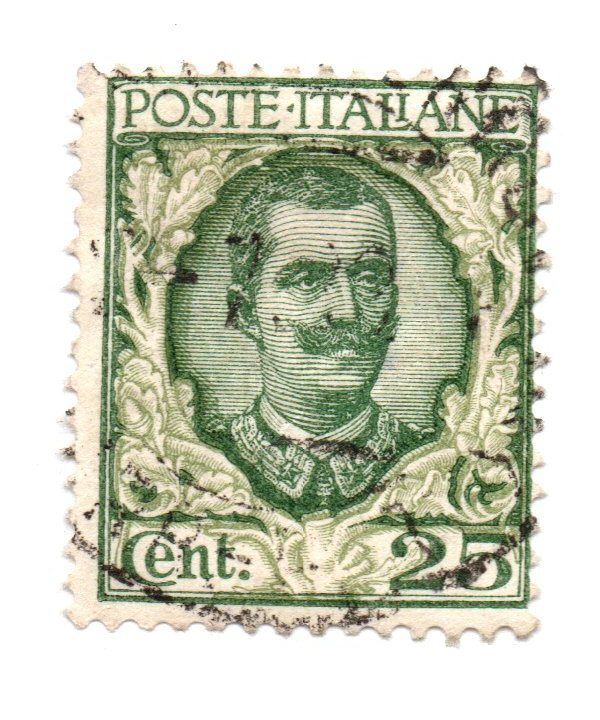 Italy 1926 SG: 181 10C Green / Yellow Used Stamp