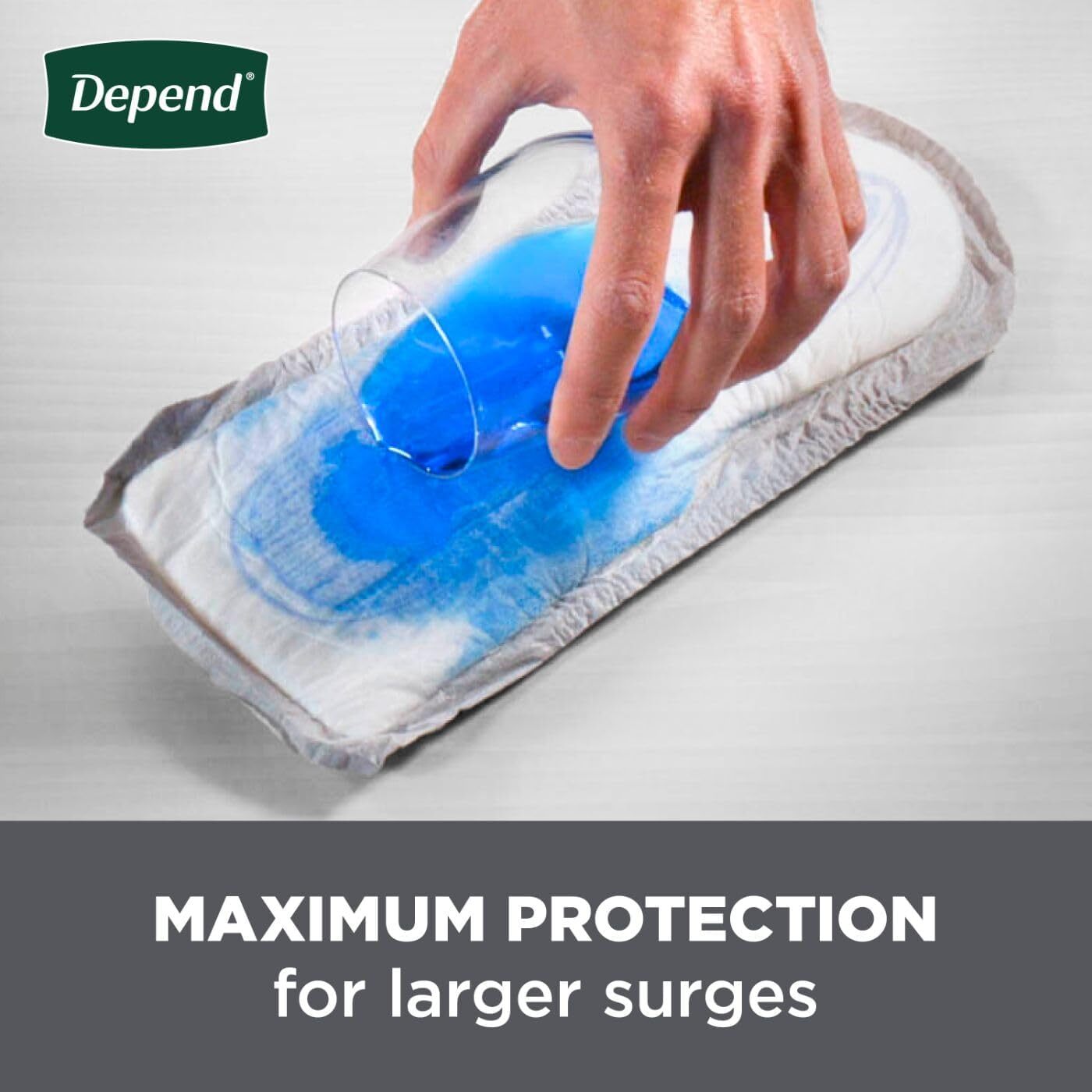 Depend Incontinence Guards/Bladder Control Pads for Men, Maximum Absorbency, 168
