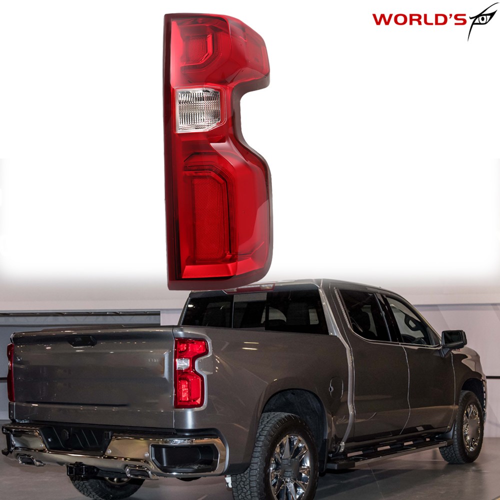 For Chevy Silverado 1500 2019-2021 Tail Light LED Rear Lamp Right Passenger Side