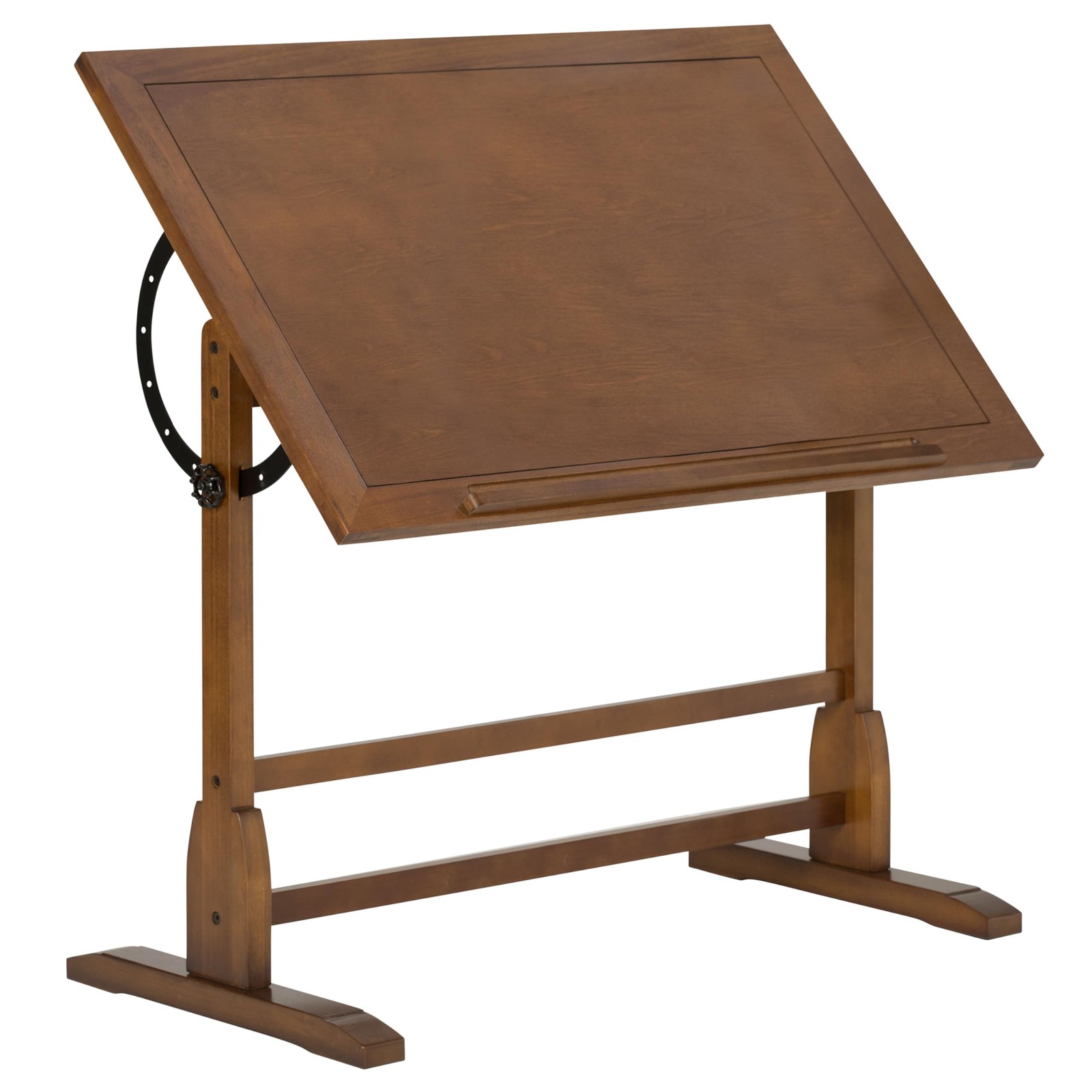 Studio Designs Vintage Drafting Table - Antique 42" W x 30" D, Rustic Oak