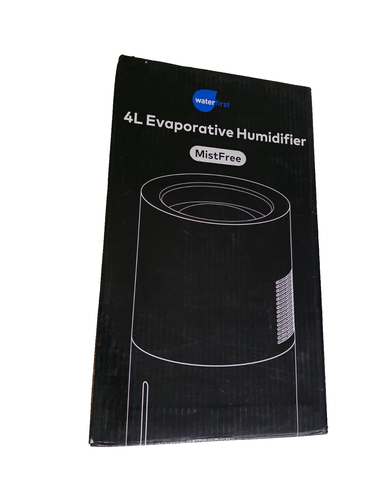 WaterFirst 4L Evaporative Humidifier MistFree No White Dust Top-Fill SMart Room