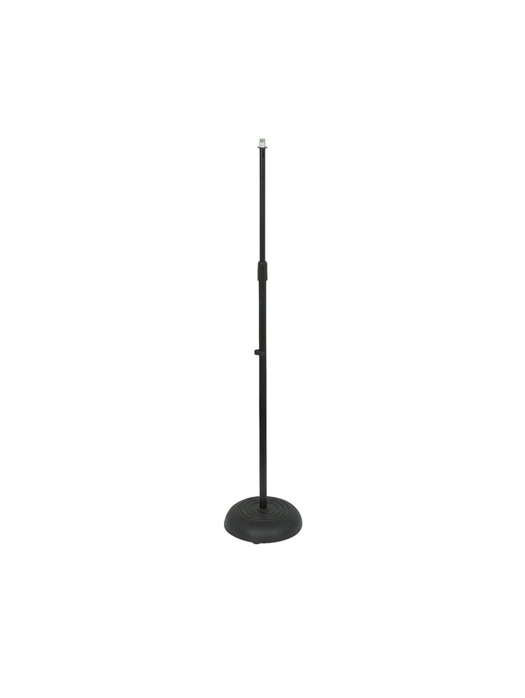 Musician’s Gear Die-Cast Microphone Stand – Black | Heavy Duty